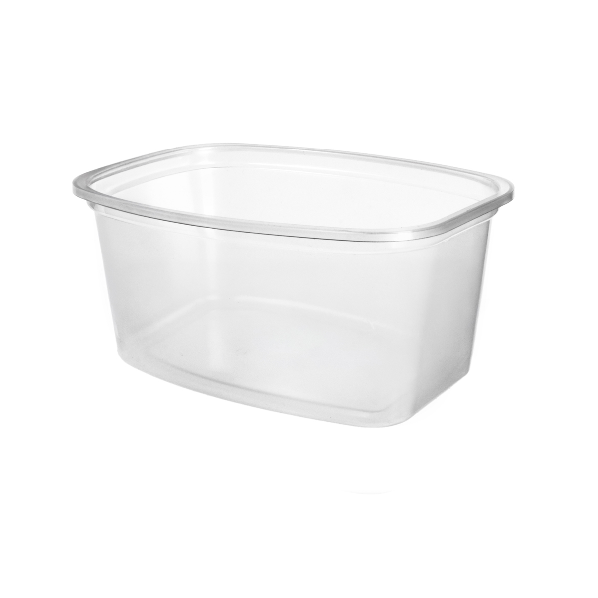 23503.JPG PP containers 500 ml, 142 x 106 x 50 mm, transparent, 504 pcs. - Image 1