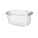 PP containers 500 ml, 142 x 106 x 50 mm, transparent, 504 pcs. - Image 3