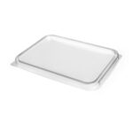 PP lids for containers 180 x 133 mm, transparent, 50 pcs.(821455530)