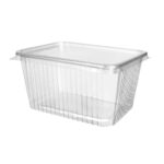 PP lids for containers 180 x 133 mm, transparent, 50 pcs.(821455530) - Image 3