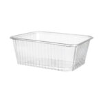 PP containers, 1000 ml, 180 x 133 x 64 mm, transparent, 50 pcs.(820455530)