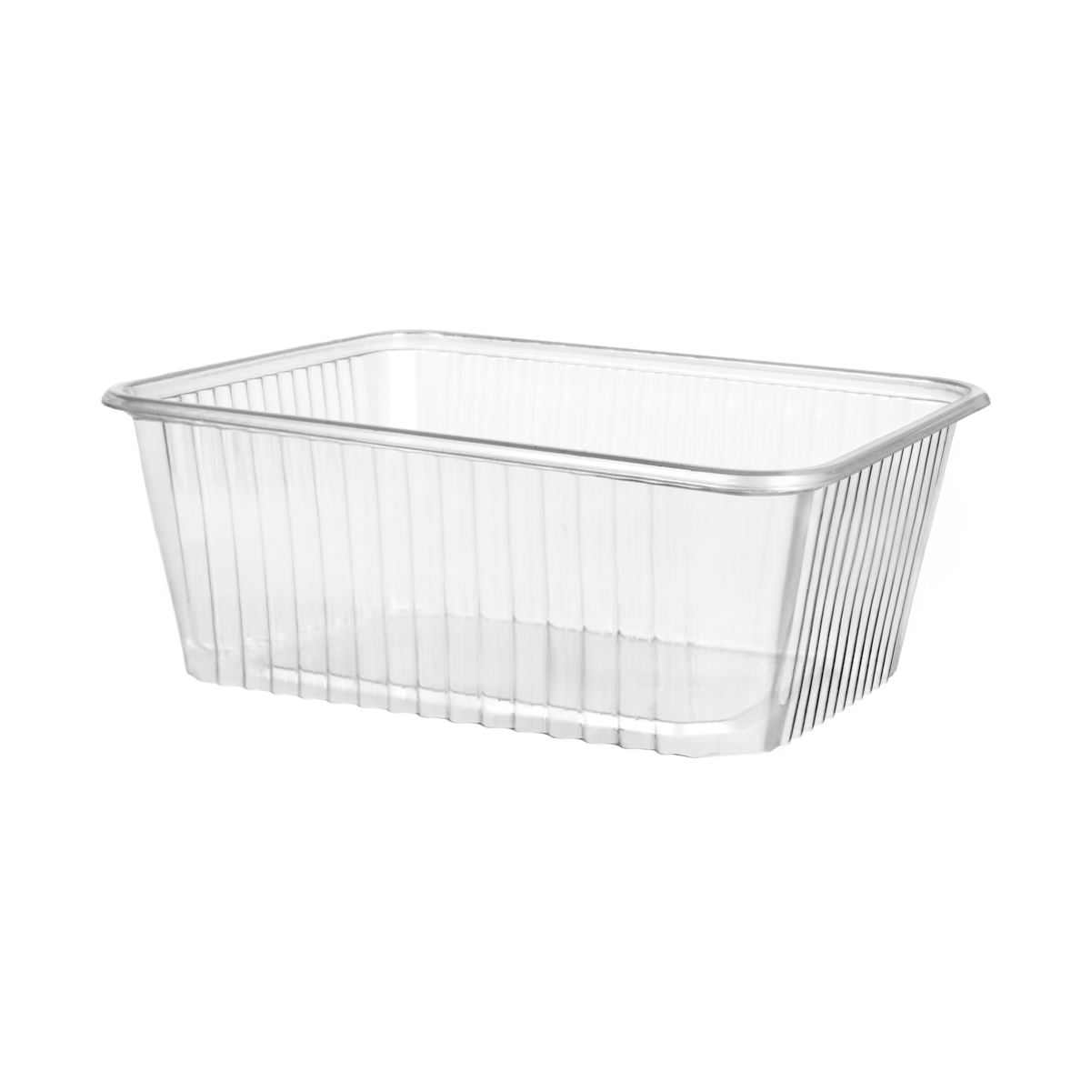 241001K.JPG PP containers, 1000 ml, 180 x 133 x 64 mm, transparent, 50 pcs.(820455530) - Image 1
