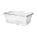 PP containers, 1000 ml, 180 x 133 x 64 mm, transparent, 50 pcs.(820455530) - Image 3