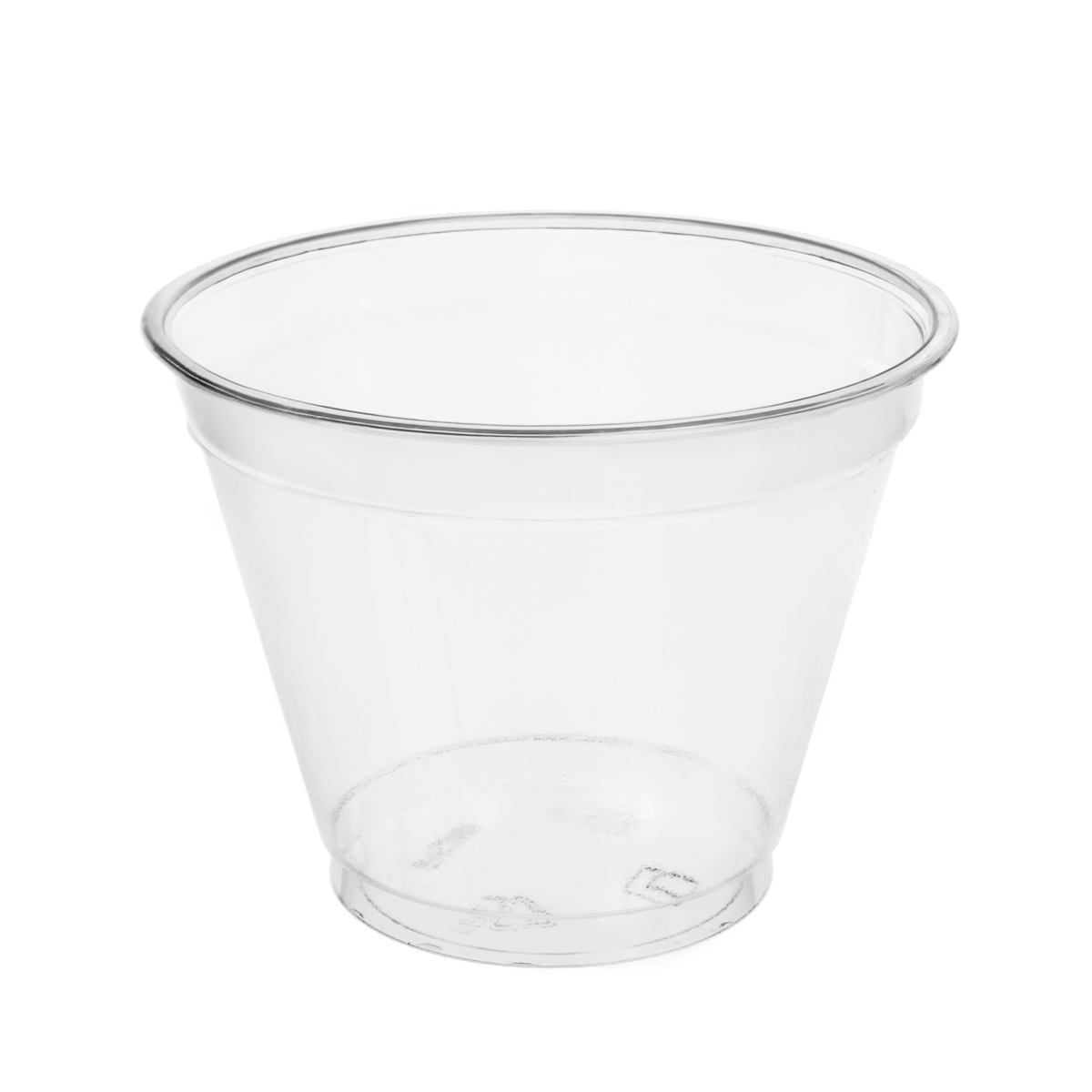 10222P.JPG PET dessert containers, 280 ml, Ø95 mm, transparent, 50 pcs. - Image 1