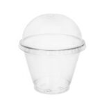 PET dessert containers, 280 ml, Ø95 mm, transparent, 50 pcs. - Image 3