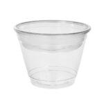 PET cup inserts, Ø95 mm, transparent, 100 pcs. - Image 3