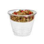 PET cup inserts, Ø95 mm, transparent, 100 pcs. - Image 4