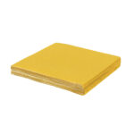 Napkins 3ply, 33x33cm, 20pcs, yellow