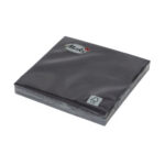 Napkins 3ply, 33x33cm, 20pcs, dark blue-violet - Image 2