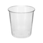 PP containers, 500 ml, Ø101/103 mm, transparent, 100 pcs.