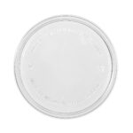 PET lids for containers Ø117 mm, transparent, 32 pcs. - Image 2