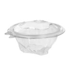 PET containers, 500 ml, Ø152/75 mm, with hinged lid, transparent, 75 pcs. - Image 2