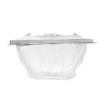 PET containers, 500 ml, Ø152/75 mm, with hinged lid, transparent, 75 pcs. - Image 3